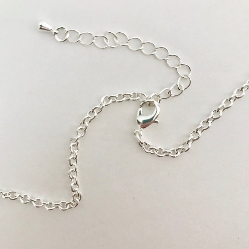 NWOT Bird Nest Branch Silver Tone Pendant Necklace - Picture 6 of 10